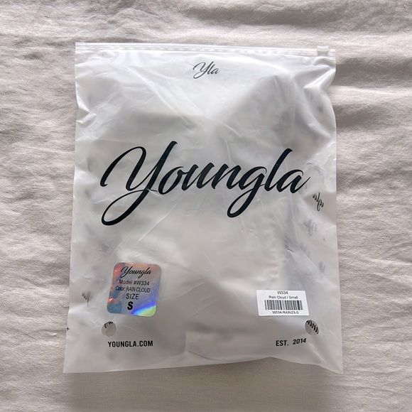 YoungLA | Urban Wrap Bra in Rain Cloud - Picture 8 of 8